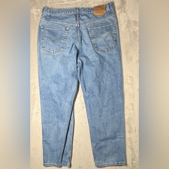 Levi's Other - Vintage Levi’s Men’s Relaxed Straight Leg 100% Cotton Zip Fly Blue Jeans 40x30